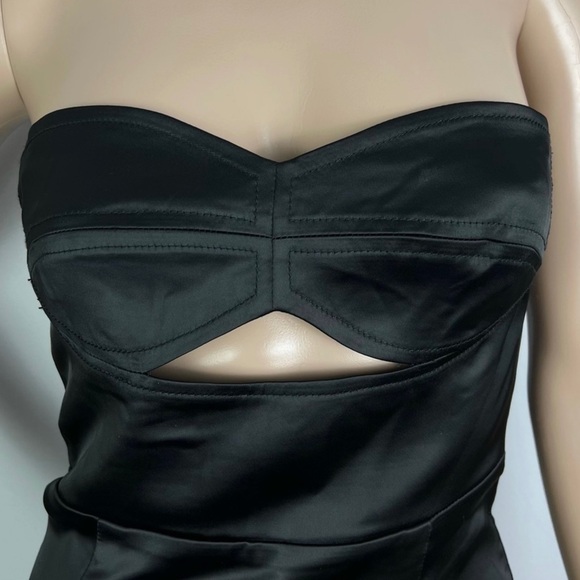 NEW BARDOT REVOLVE BLACK STRAPLESS MINI DRESS - Picture 3 of 10